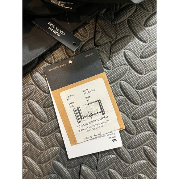 The North Face Paramount Active Pant NF0A3SO9 Slim Fit Gray Mens Size 36 x 32 - Picture 7 of 8